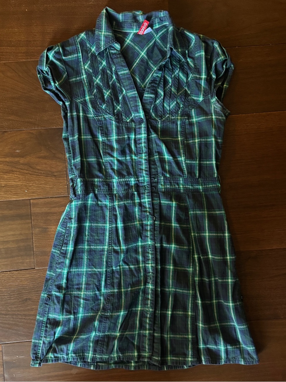 H&M plaid dress
